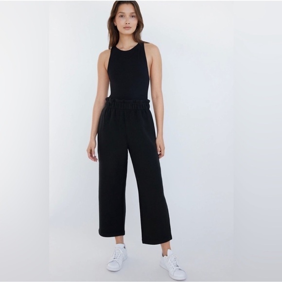 Aritzia The Group Babaton Powell Cropped Cozy Pants Black - Picture 2 of 9